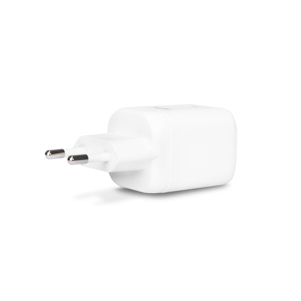 Cargador de pared GaN de 2 puertos (100 W) UE