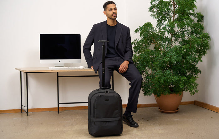 Pack light, travel free: discover the DICOTA Backpack Roller Eco CORE