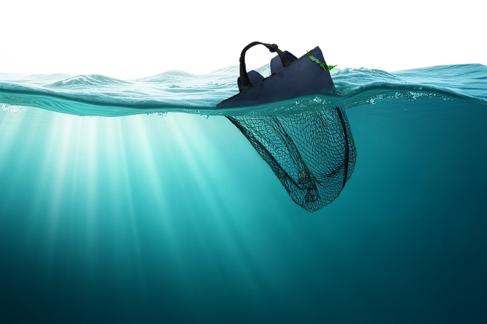 Meet an Ocean Breeze — Freshly fished backpack