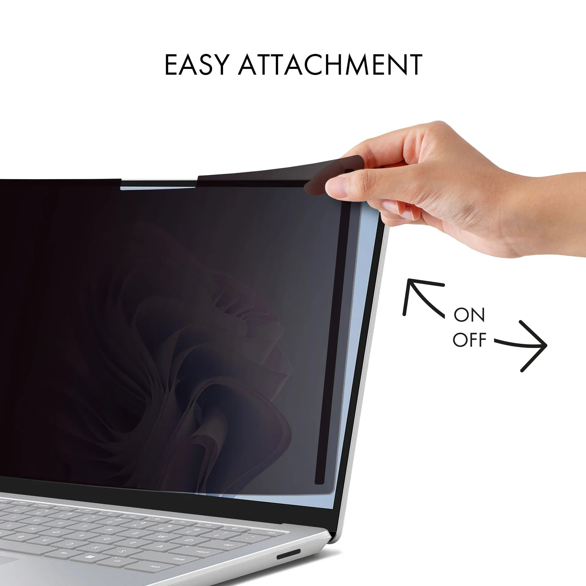 Upscreen Anti-Spy Privacy Screen Protector For HP Dragonfly G4 Non Touch Privacy Screen Protector Film Privacy Screen Blue Light Filter - View #12