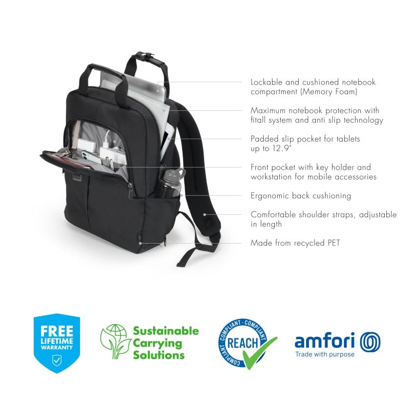 Backpack Eco Slim PRO for Microsoft Surface DICOTA