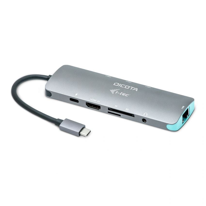 USB-C Portable 8-en-1 Docking Station 4K HDMI/PD 100W