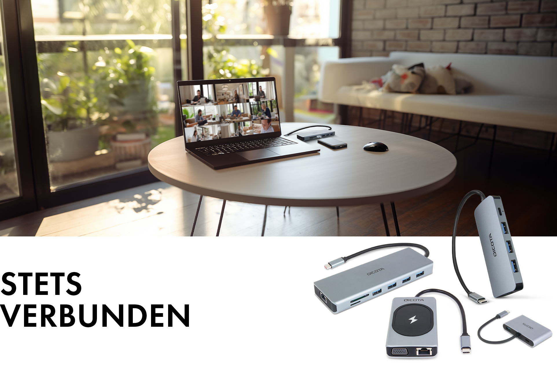 Stets Verbunden - Konnektivitäts- und Charginglösungen