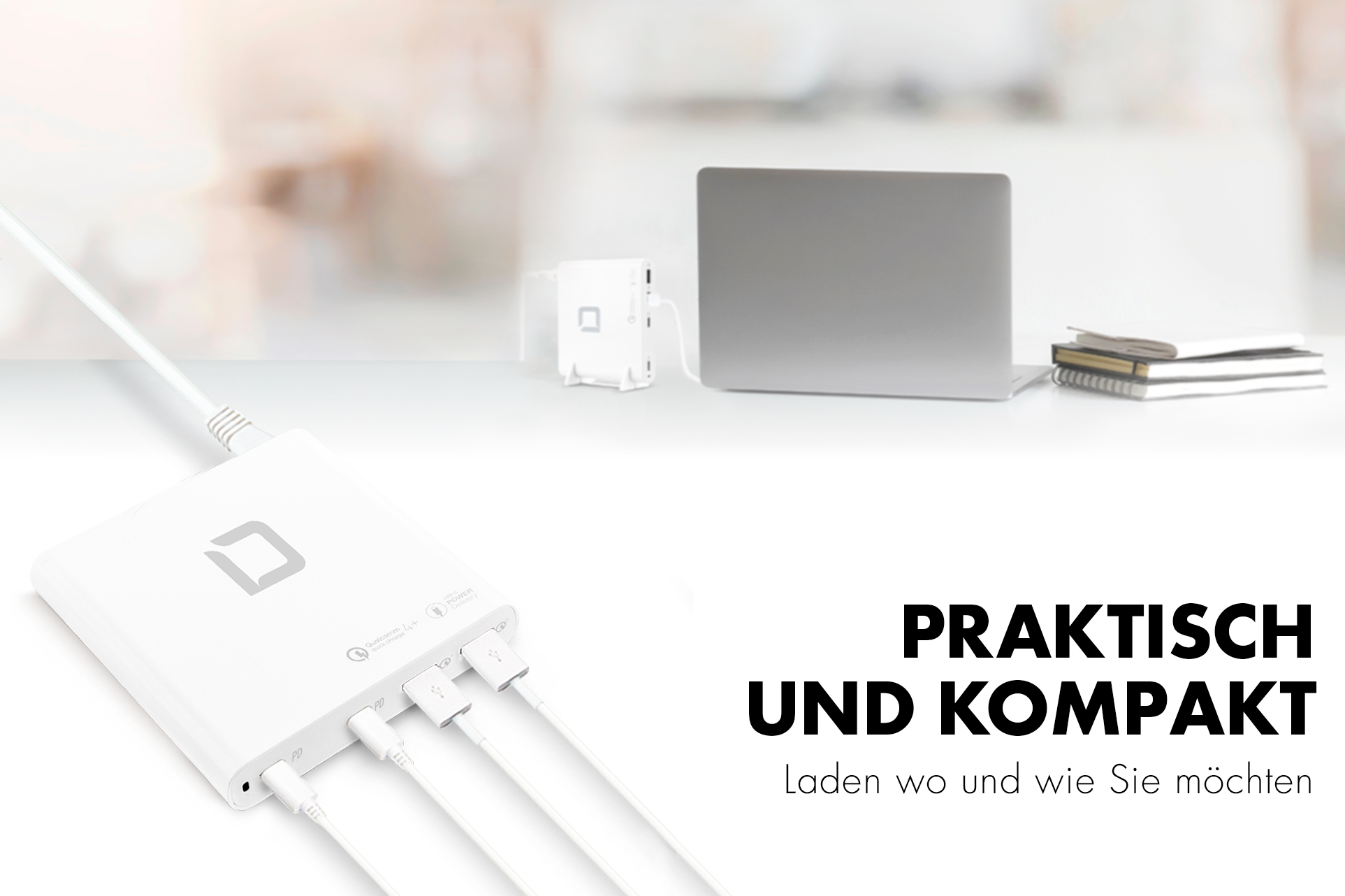 USB-Autoladegerät 5a, schnelles Laden, 12–24 V, Steckdose, leichteres Auto -USB-Ladegerät für Handy-Ladegerät