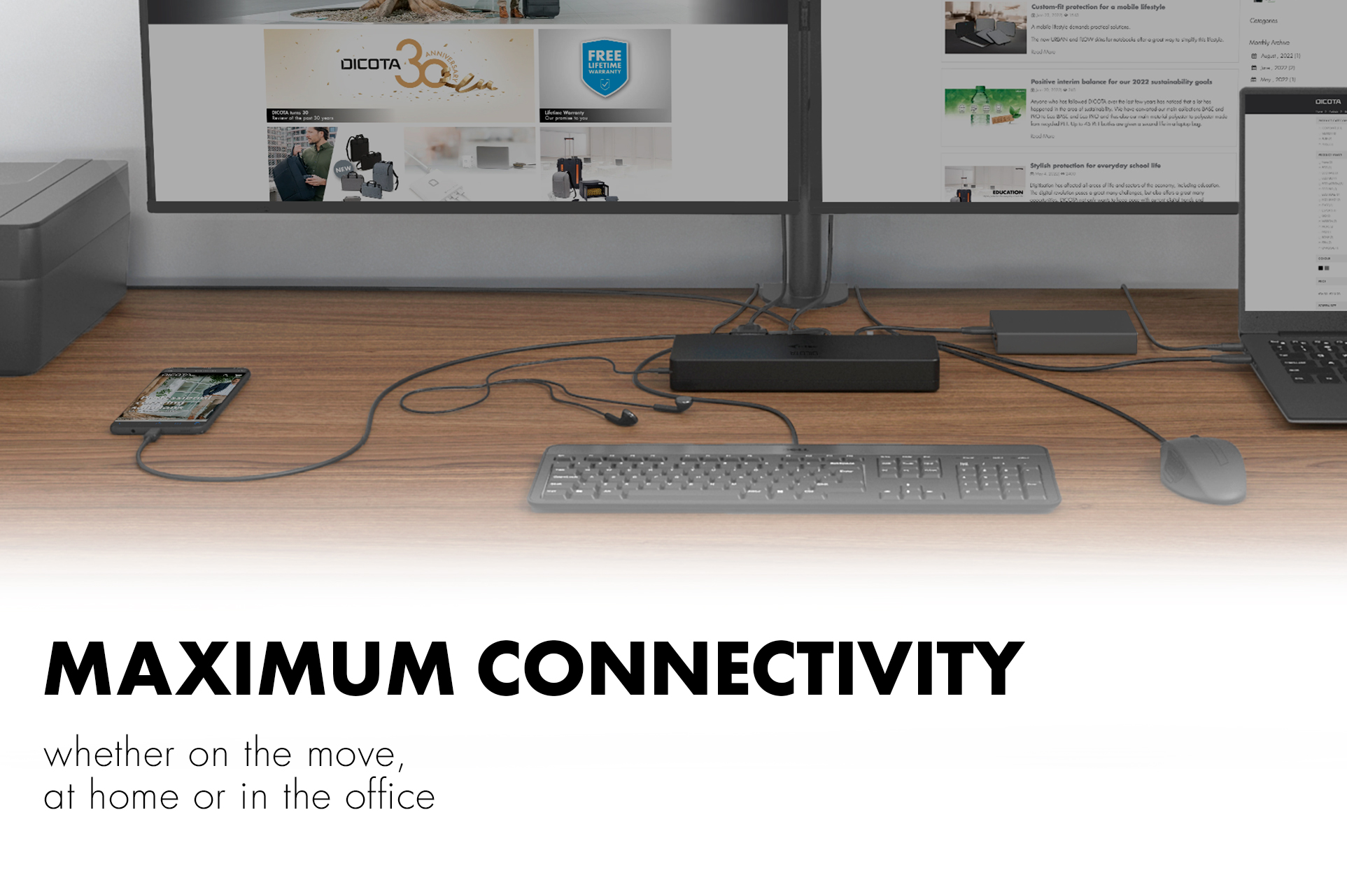 Maximum connectivity – Cooperation with i-tec Technologies
