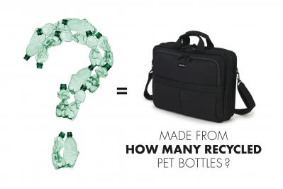 How many PET Bottles are recycled in one bag?