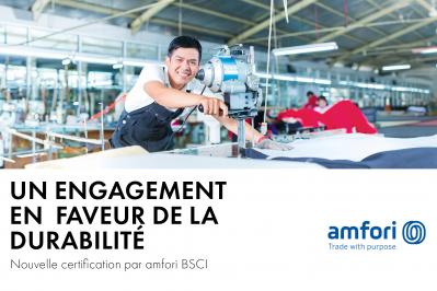 DICOTA réaffirme son engagement en faveur du développement durable – Certification renouvelée par amfori BSCI